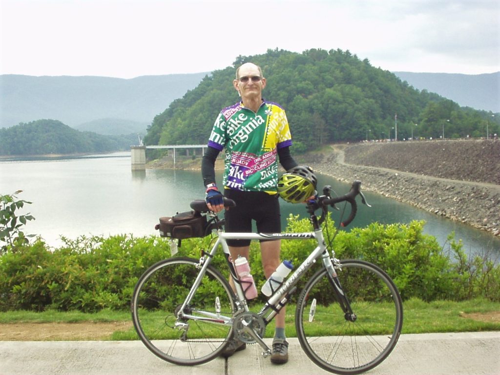 Charlie at Bike Virginia 2008